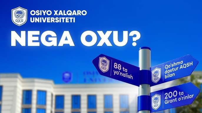 2025/2026-o‘quv yili uchun Osiyo Xalqaro Universitetida qabul boshlandi
