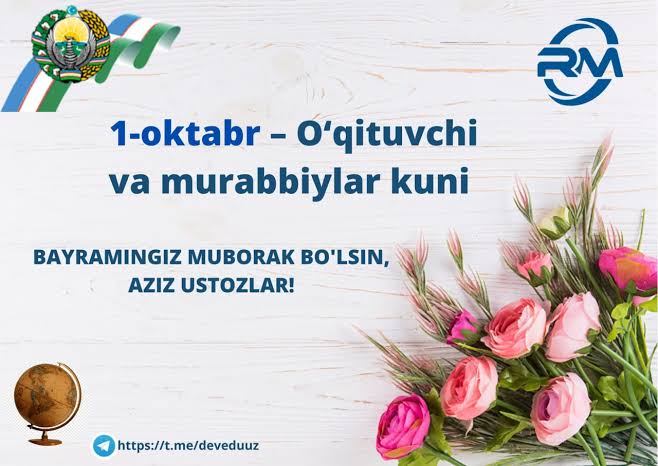 1-oktyabr — O‘qituvchi va murabbiylar kuni