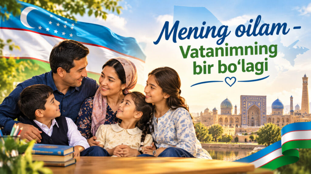 Mening oilam - Vatanimning bir bo‘lagi